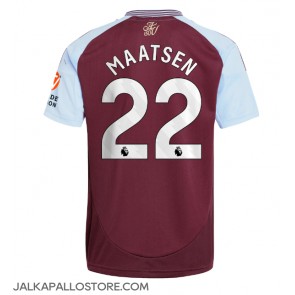 Aston Villa Ian Maatsen #22 Kotipaita 2024-25 Lyhythihainen